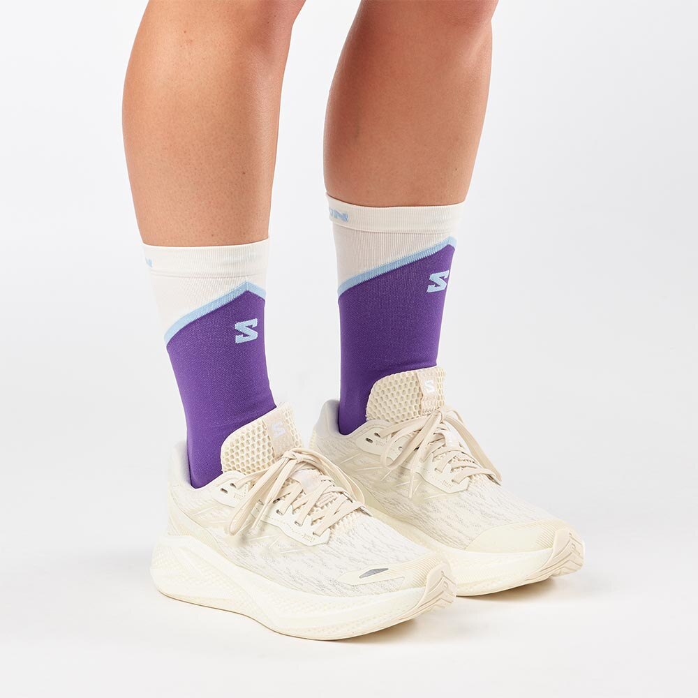 Salomon Aero Glide 4 Joggesko Dame Beige