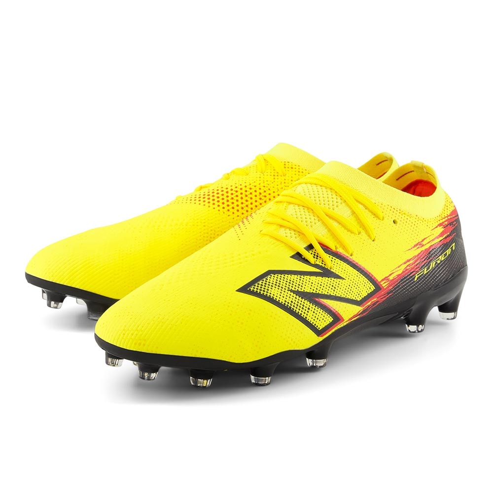 New Balance Furon V8 Elite MG Fotballsko Live Wire
