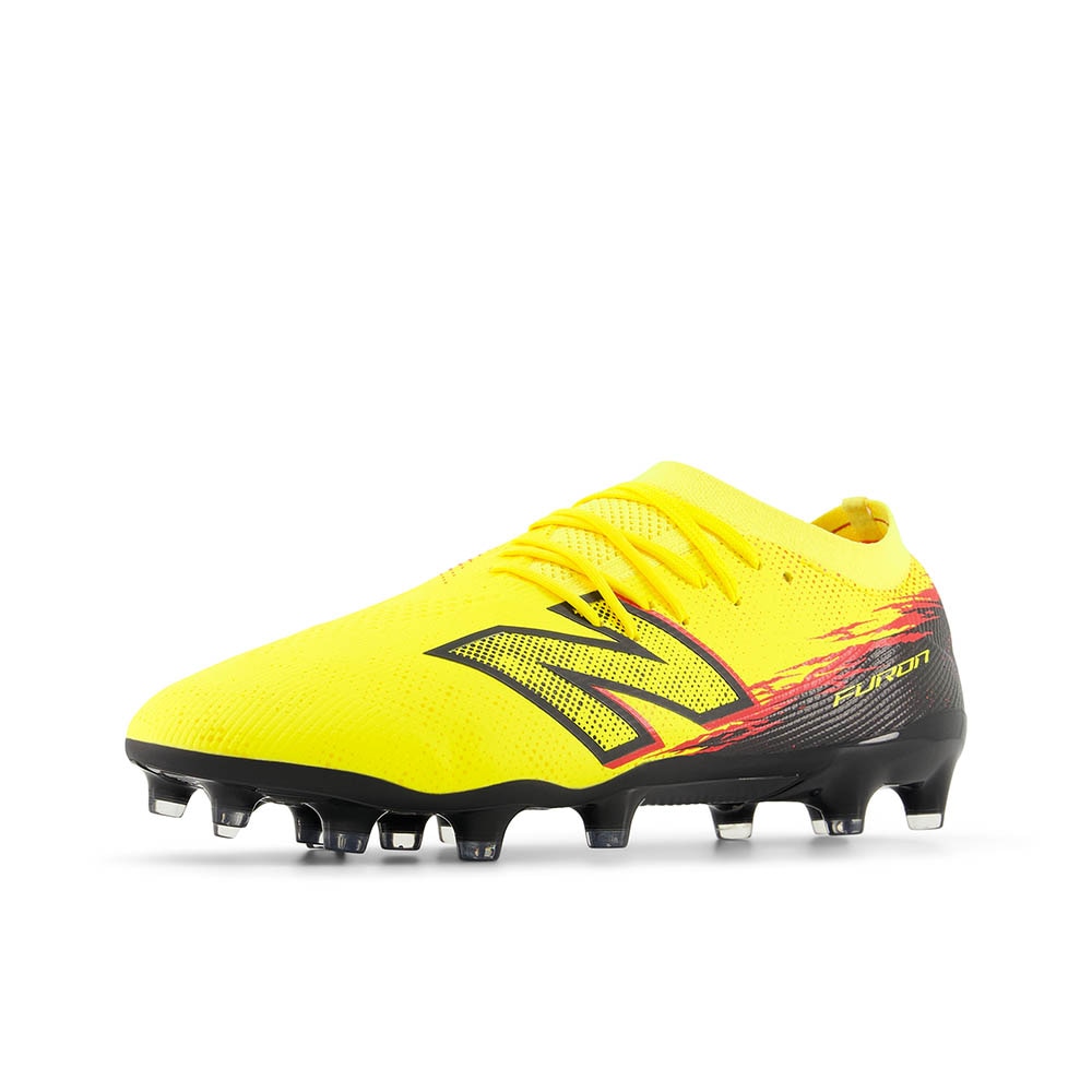New Balance Furon V8 Elite MG Fotballsko Live Wire