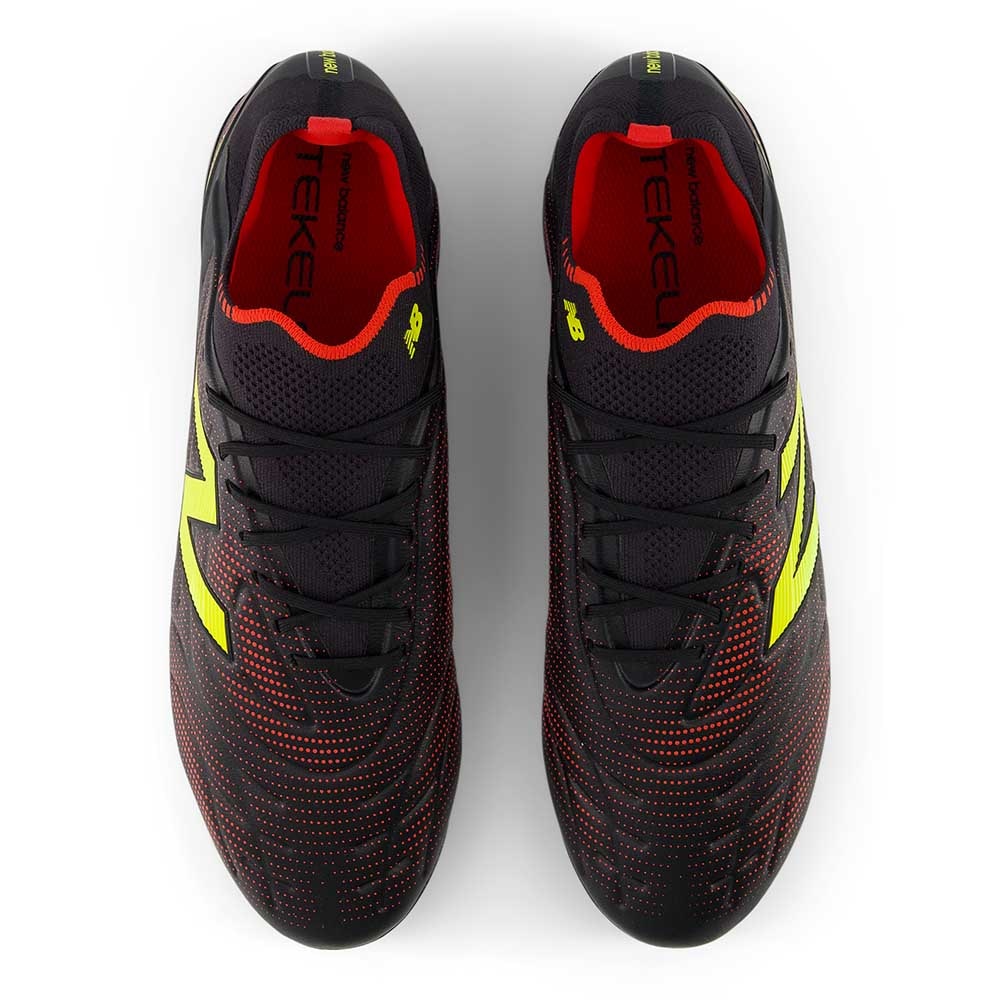 New Balance Tekela V5 Elite Low MG Fotballsko Live Wire