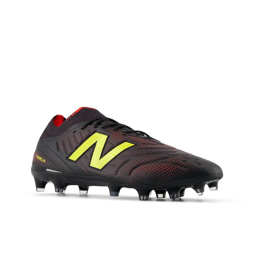New Balance Tekela V5 Elite Low MG Fotballsko Live Wire