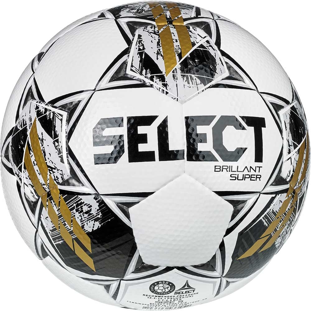 Select Brillant Super V23 Fotball Hvit/Grå