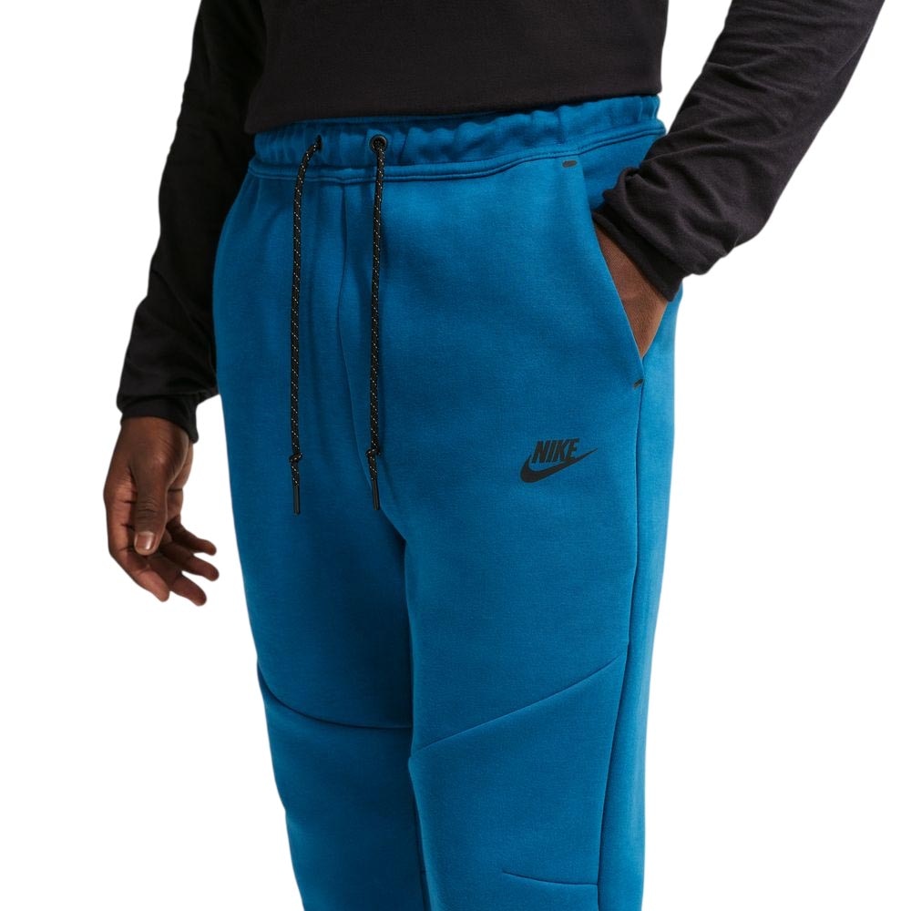 Nike NSW NK Tech Fleece Fritidsbukse Blå/Sort