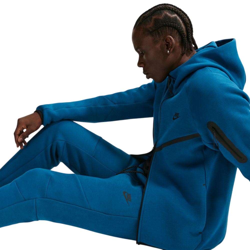 Nike NSW NK Tech Fleece Fritidsbukse Blå/Sort