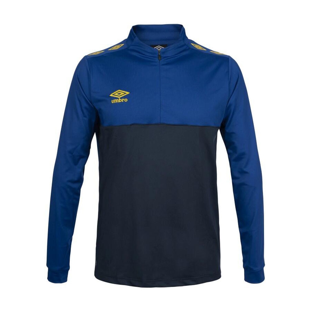 Umbro UX Pro 1/4 Zip Treningsgenser Blå/Gul