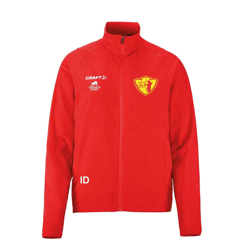 Craft Fredrikstad Bueskyttere Vindjakke Dame Rød