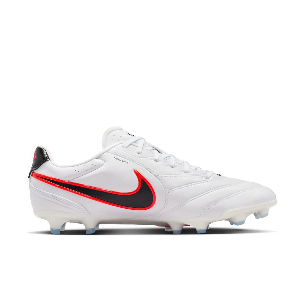 Nike Tiempo Ligera Pro FG Fotballsko Hvit/Sort/Rød