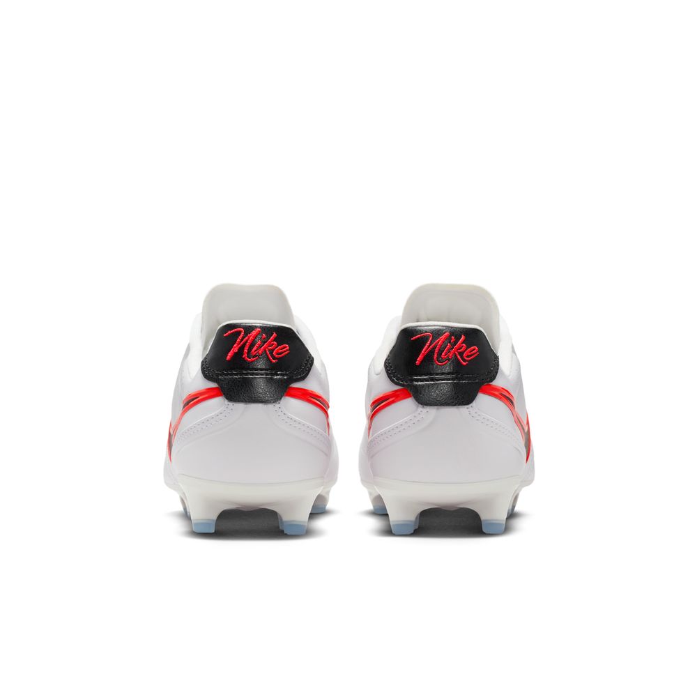 Nike Tiempo Ligera Pro FG Fotballsko Hvit/Sort/Rød