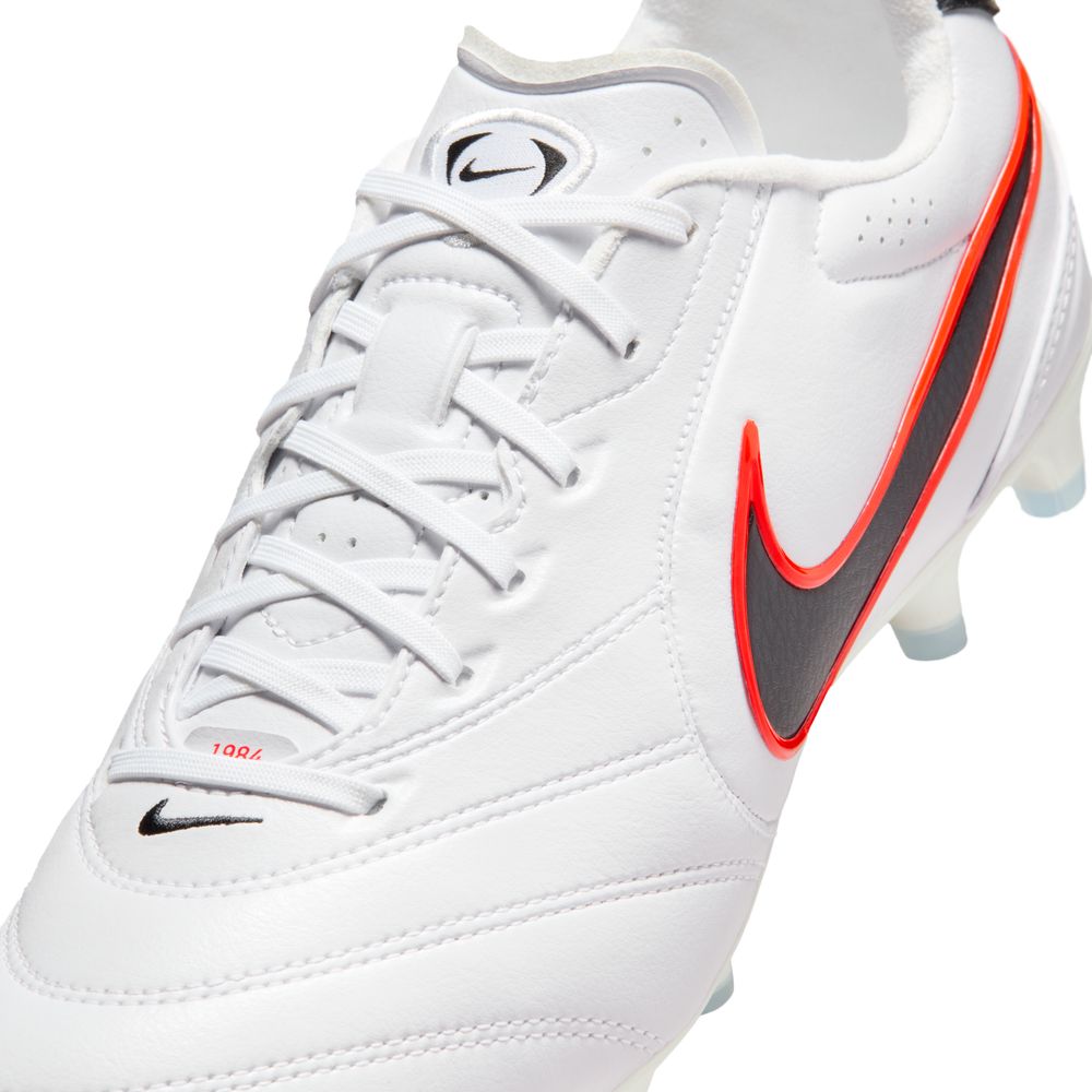 Nike Tiempo Ligera Pro FG Fotballsko Hvit/Sort/Rød