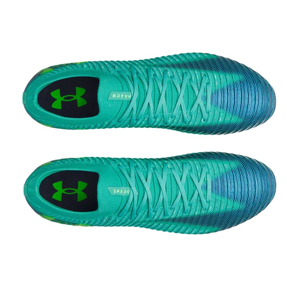 Under Armour Shadow Elite 3 FG Fotballsko Grønn/Turkis