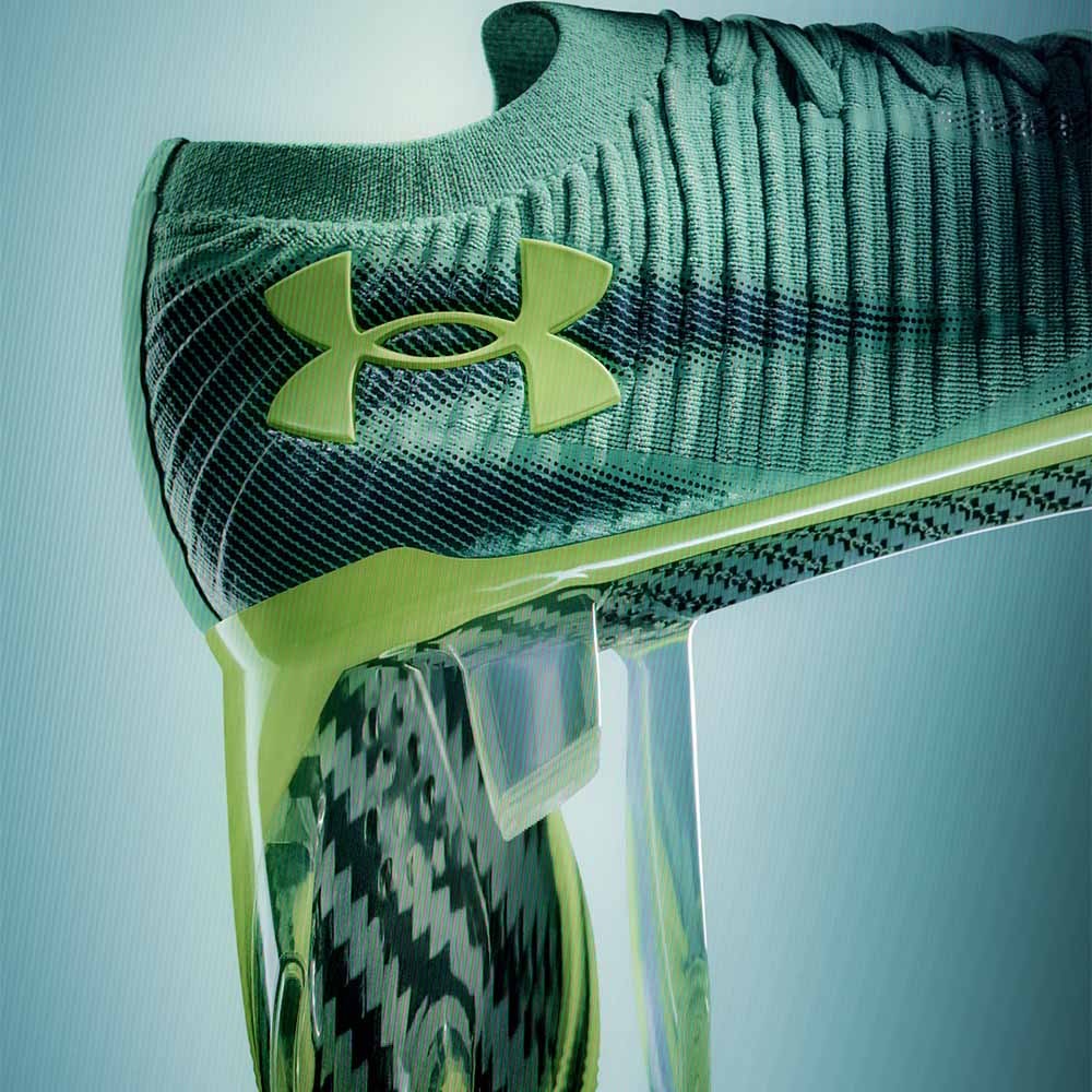 Under Armour Shadow Elite 3 FG Fotballsko Grønn/Turkis