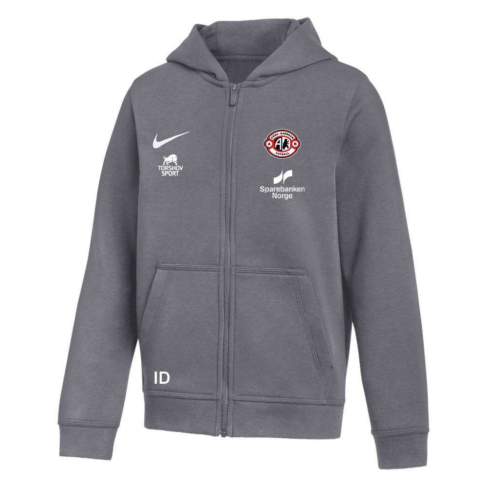 Nike Arna-Bjørnar Full-Zip Hettegenser Barn Grå