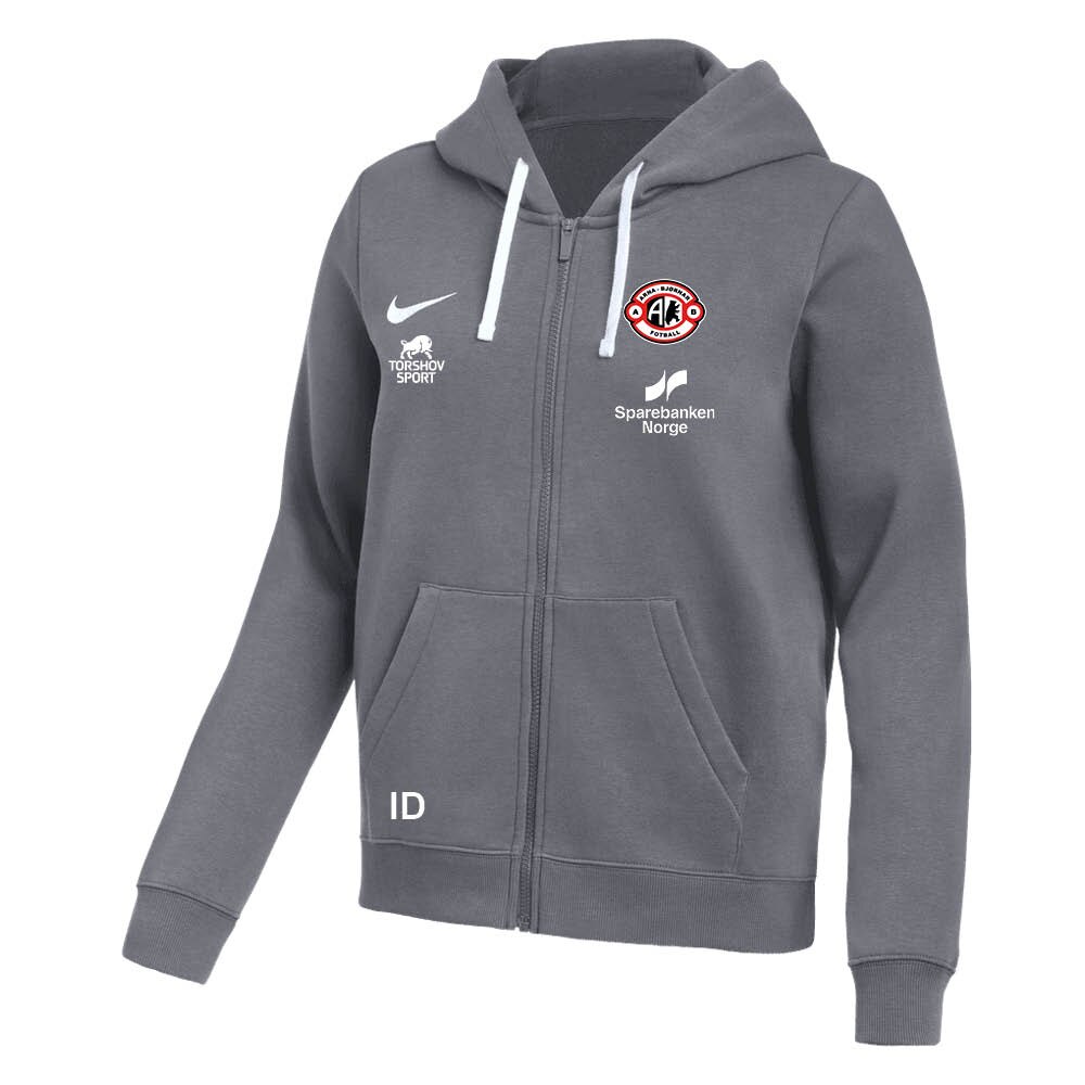 Nike Arna-Bjørnar Full-Zip Hettegenser Dame Grå