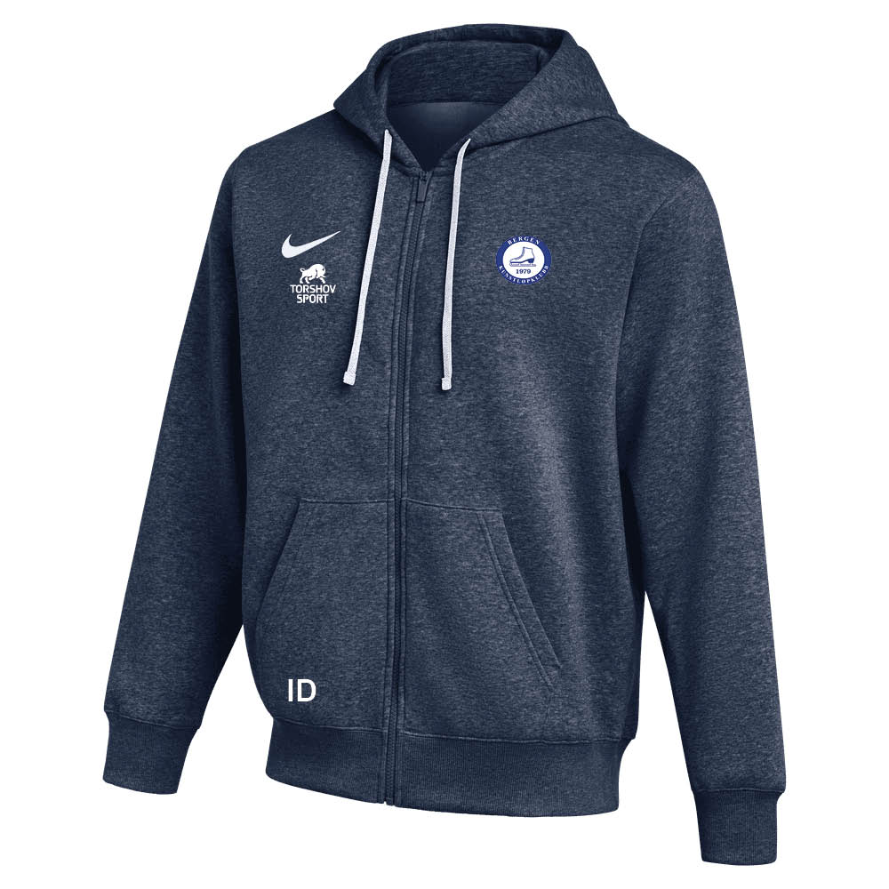 Nike Bergen Kunstløp Full-Zip Hettegenser Marine