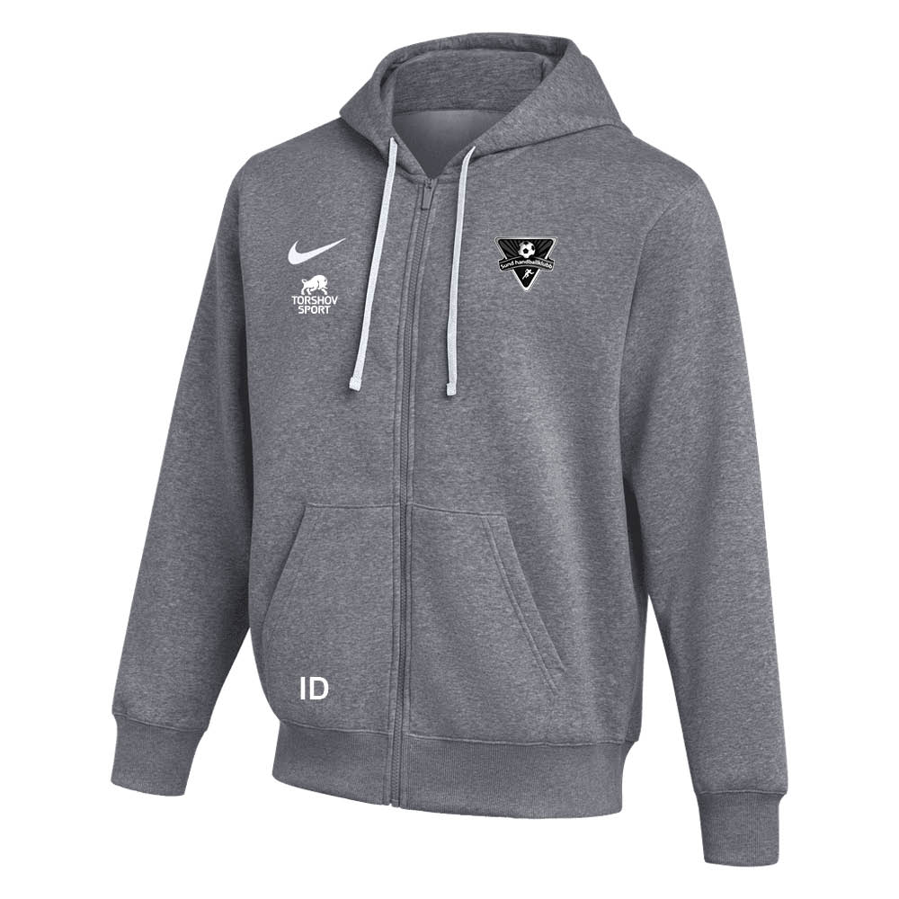 Nike Sund Handball Full-Zip Hettegenser Grå