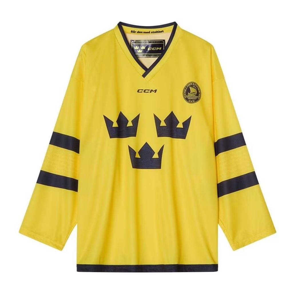 Ccm Sverige Ishockeydrakt Hjemme Barn