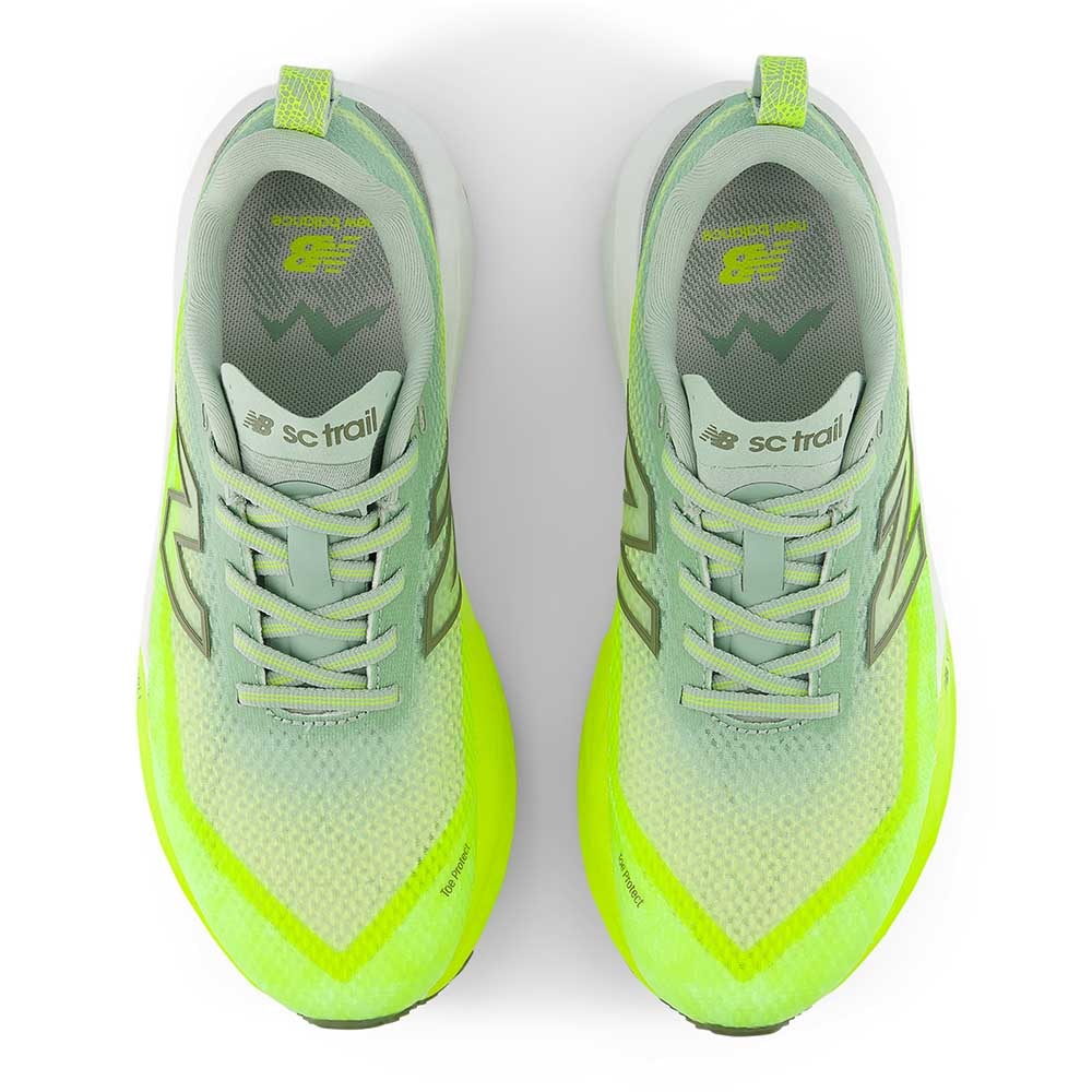 New Balance FuelCell SuperComp Trail v2 Joggesko Dame Grønn