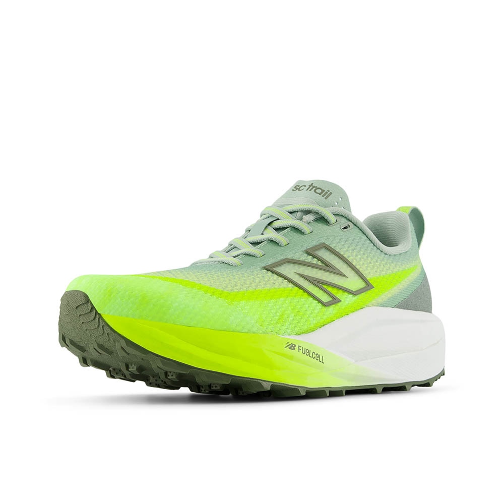 New Balance FuelCell SuperComp Trail v2 Joggesko Dame Grønn