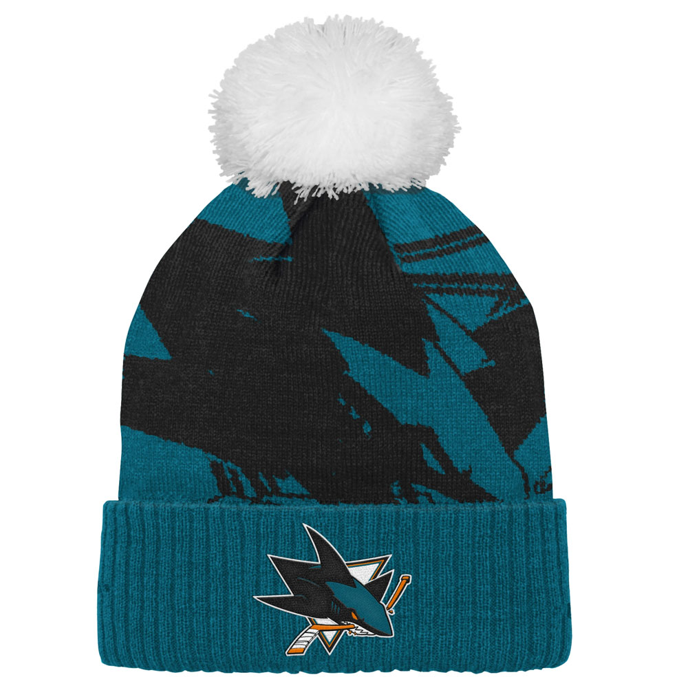 Outerstuff NHL Face Cuffed Lue Barn San Jose Sharks