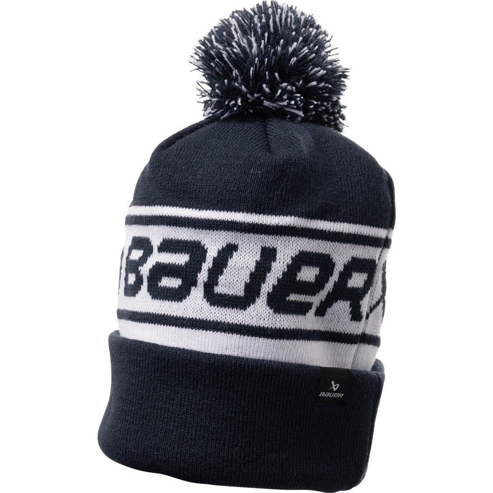 Bauer Ribbed Pom Lue Marine