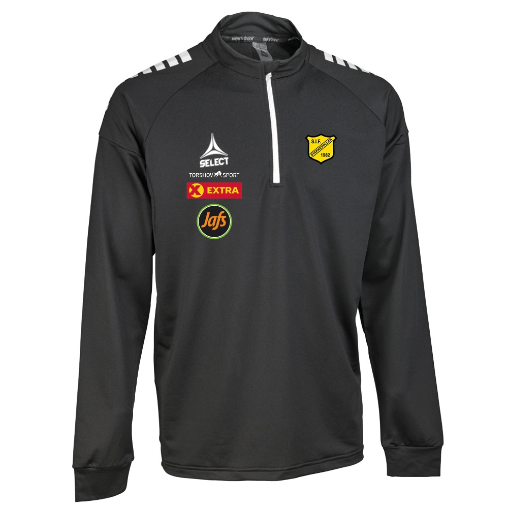 Select Stakkevollan IF 1/2 Zip Treningsgenser Sort/Hvit