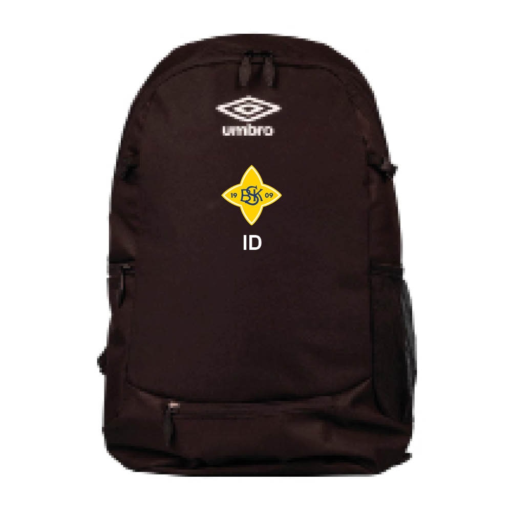Umbro Bækkelagets Sportsklub Ryggsekk Sort