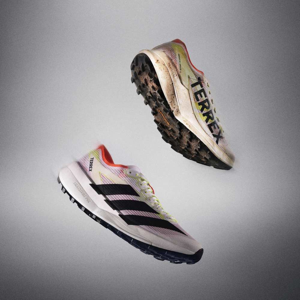 Adidas Terrex Agravic Speed 2 Løpesko Herre Hvit/Sort/Oransje