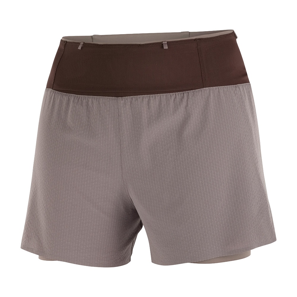 Salomon Sense Aero 2-i-1 Shorts Dame Rød