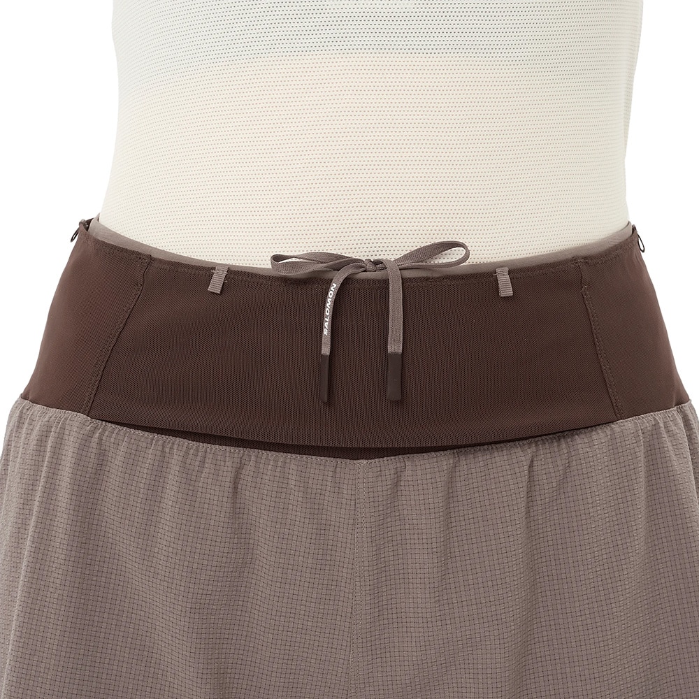 Salomon Sense Aero 2-i-1 Shorts Dame Rød