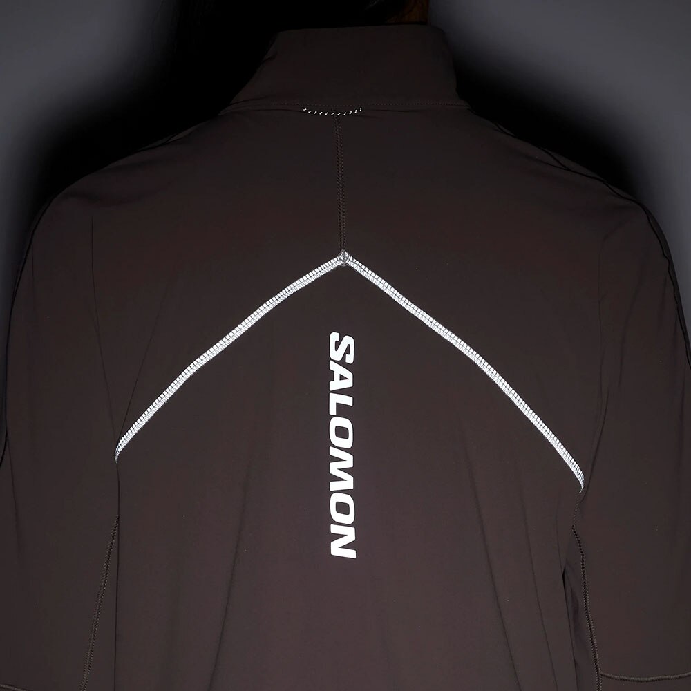 Salomon Sense Aero Hybrid Langermet trøye Dame Grå