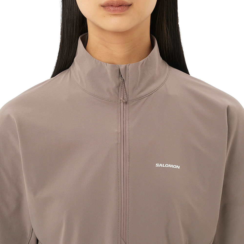 Salomon Sense Aero Hybrid Langermet trøye Dame Grå