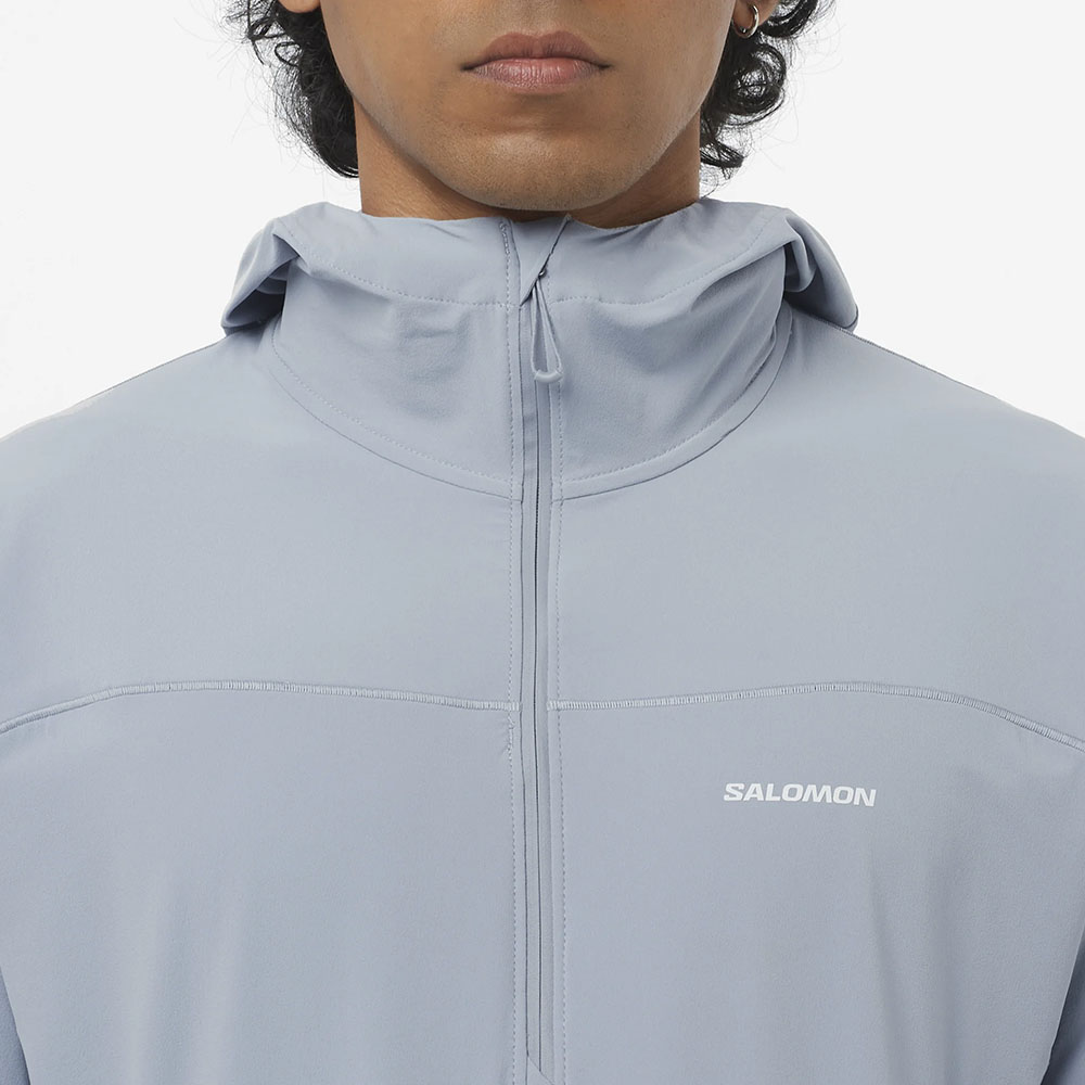 Salomon Sense Aero Hybrid Langermet trøye Herre Blå