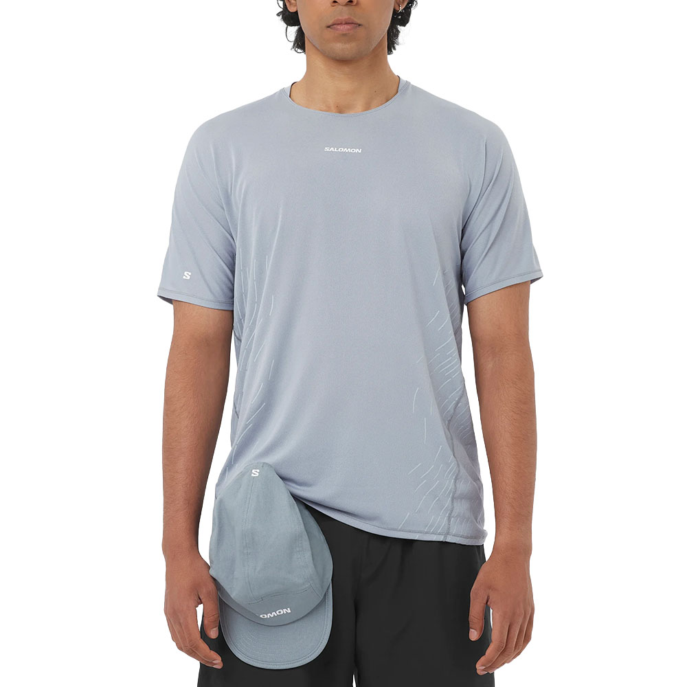 Salomon Sense Aero T-skjorte Herre Blå
