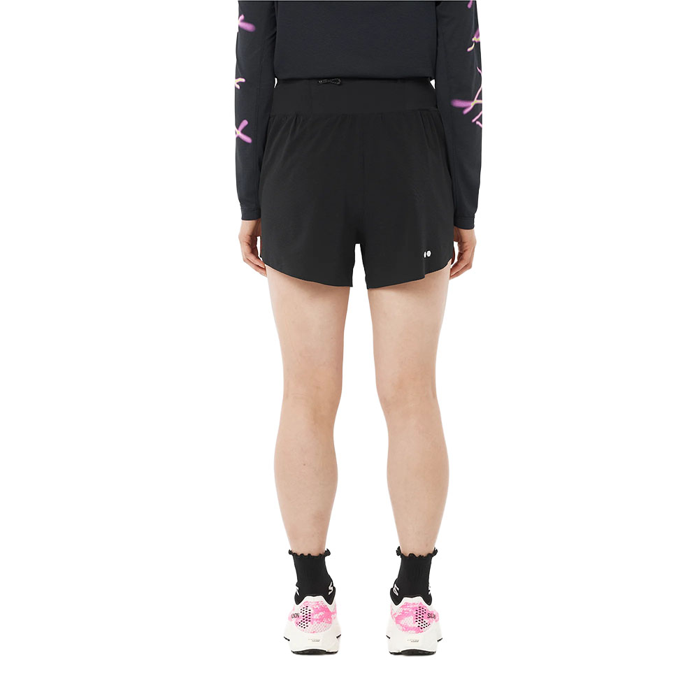 Salomon Sense Aero Stow 4" Shorts Dame Sort