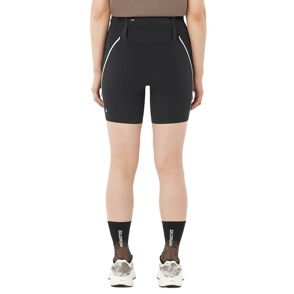 Salomon Sense Aero Stow 6" Tights Dame Sort