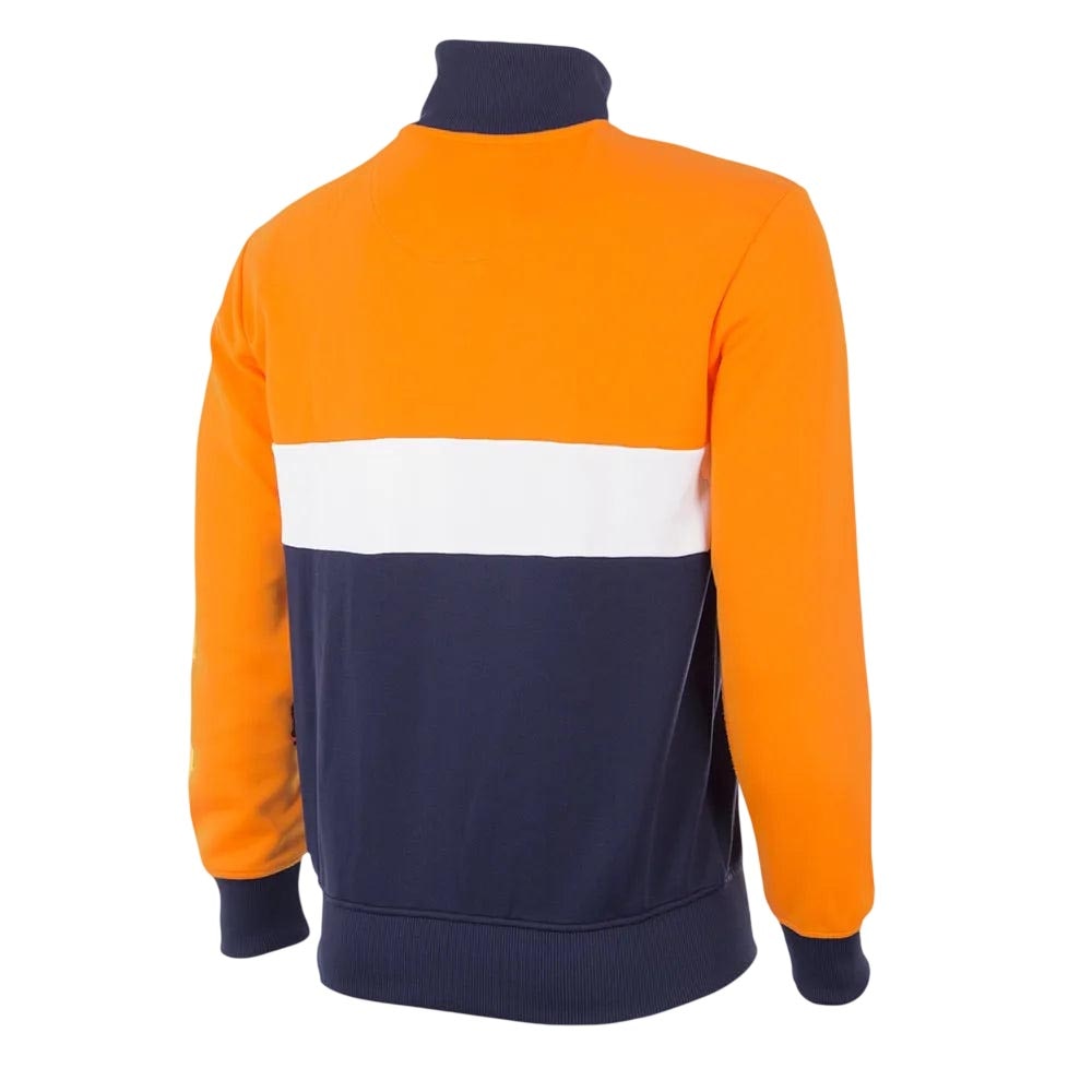 Copa Nederland 1983 Retro Fotballjakke Oransje/Blå