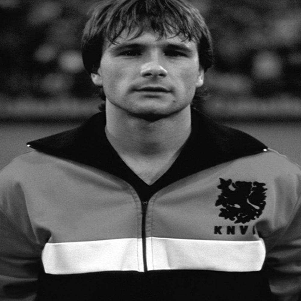 Copa Nederland 1983 Retro Fotballjakke Oransje/Blå