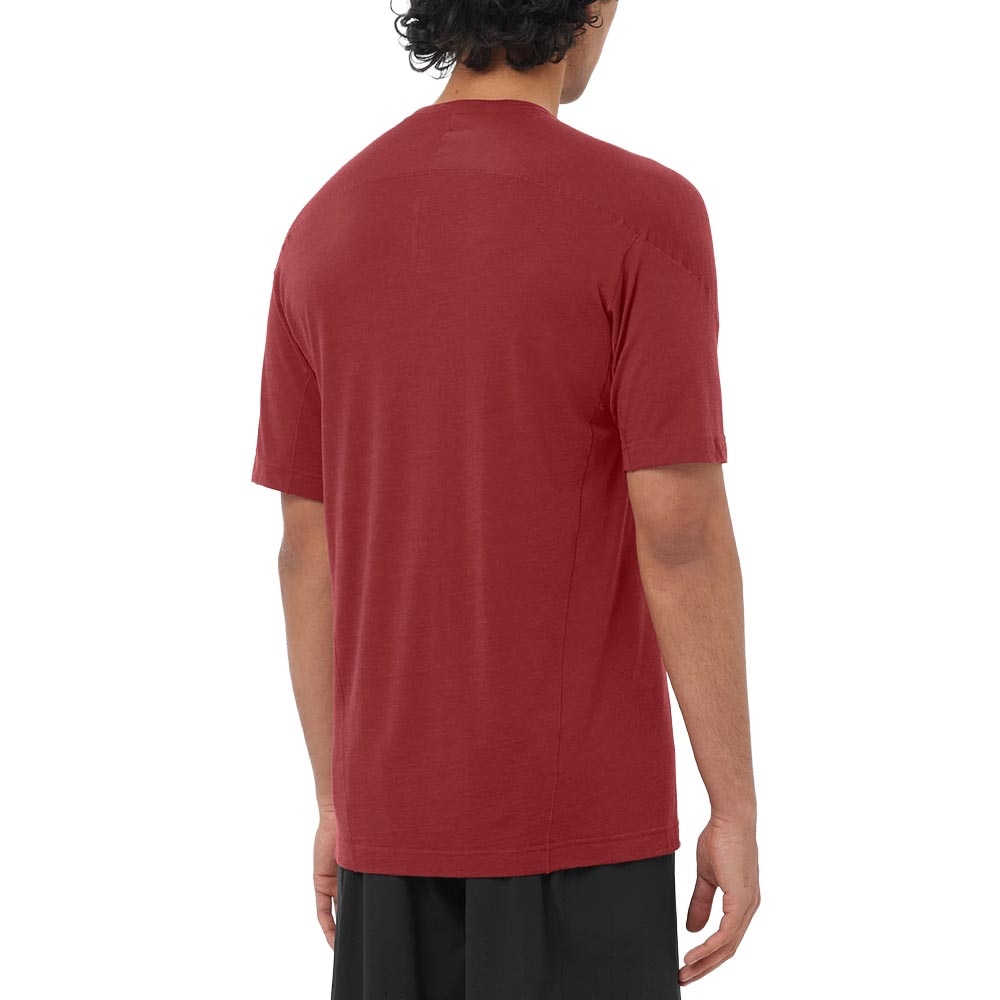 Salomon Ultra T-skjorte Menn Rød