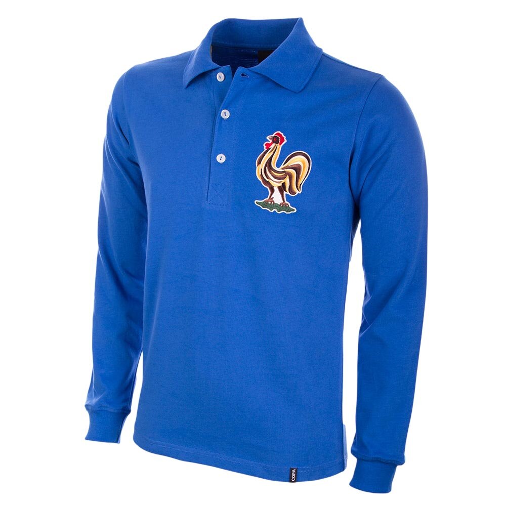 Copa Frankrike 1950's Retro Fotballdrakt Hjemme