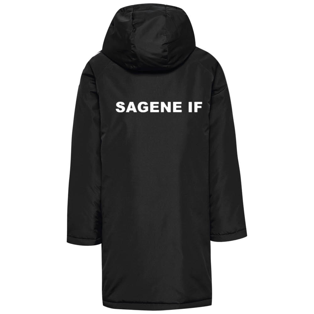 Hummel Sagene IF Stadionjakke Barn Sort/Hvit