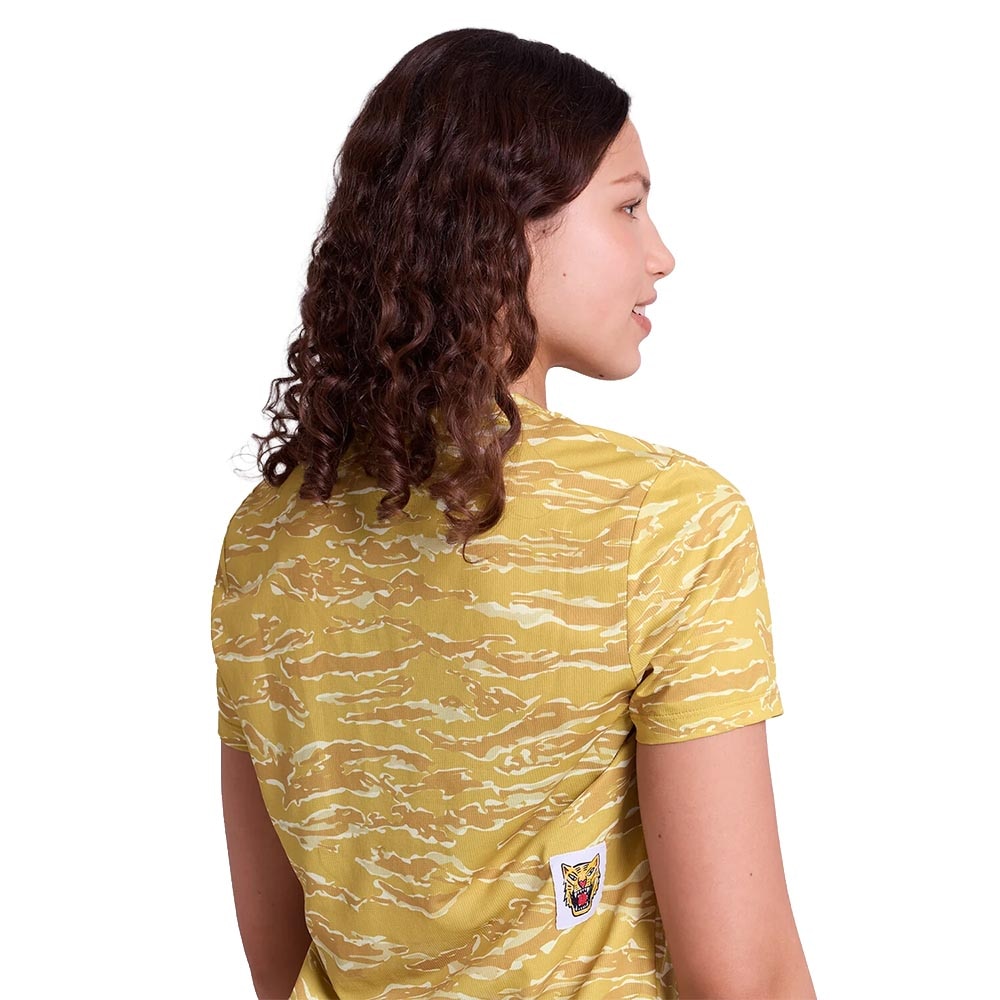 SAYSKY Tiger Combat T-skjorte Dame Gul