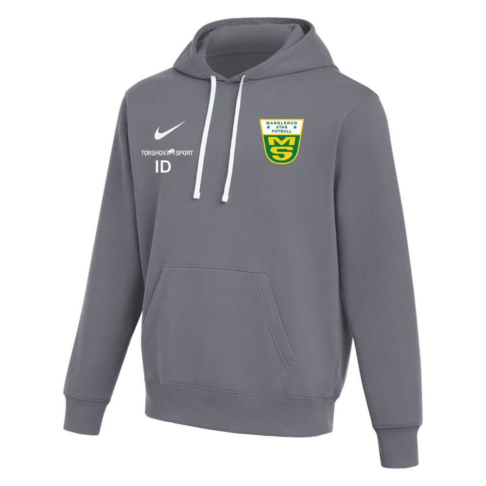 Nike Manglerud Star Fotball Hettegenser Grå