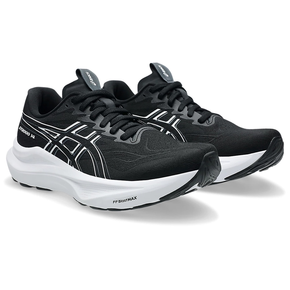 Asics GT-2000 14 Joggesko Dame Sort/Hvit