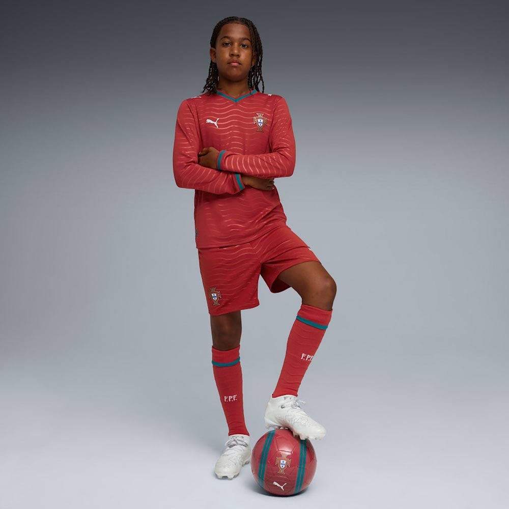 Puma Portugal Fotballshorts VM 2026 Barn Hjemme