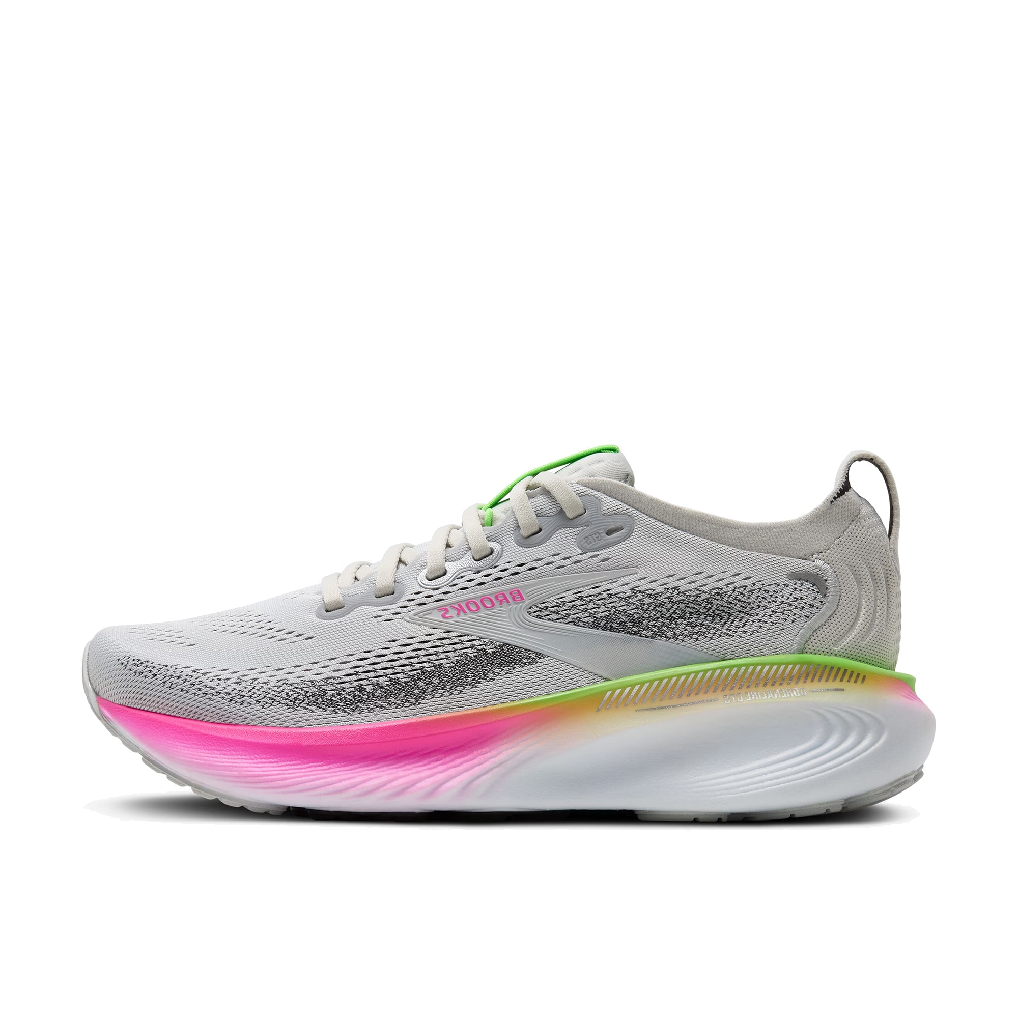 Brooks Adrenaline GTS 25 Joggesko Dame Grå/Rosa