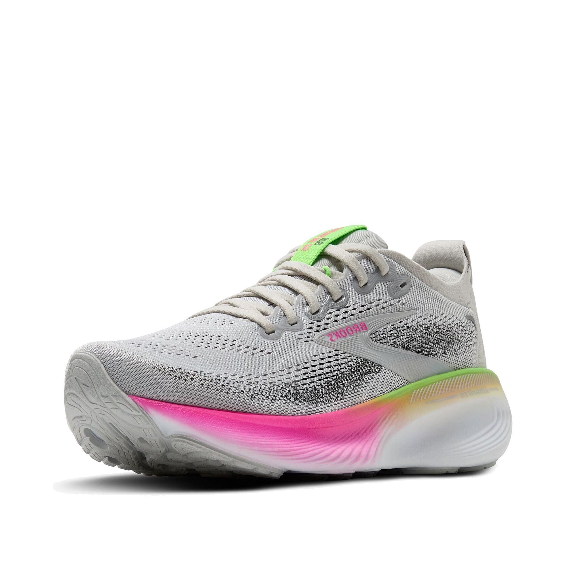 Brooks Adrenaline GTS 25 Joggesko Dame Grå/Rosa
