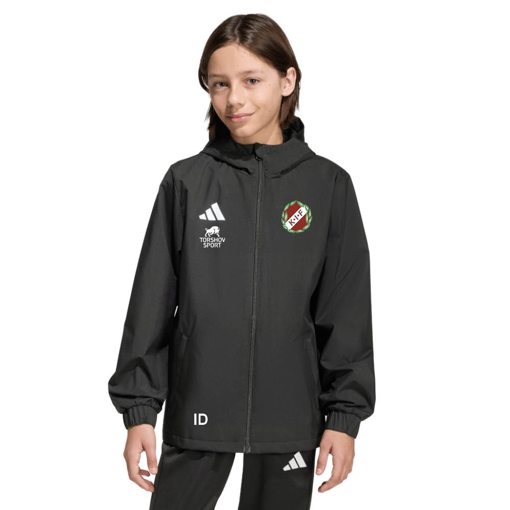 Adidas Kongsten IF Allværsjakke Barn Sort