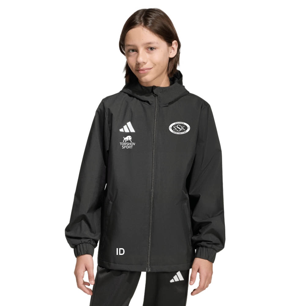 Adidas Saltnes SK Allværsjakke Barn Sort