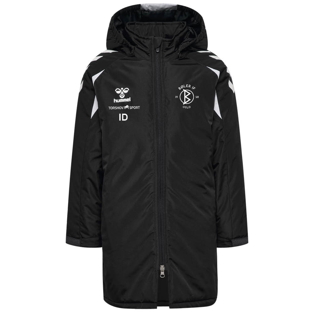 Hummel Bøler IF Stadionjakke Sort/Hvit