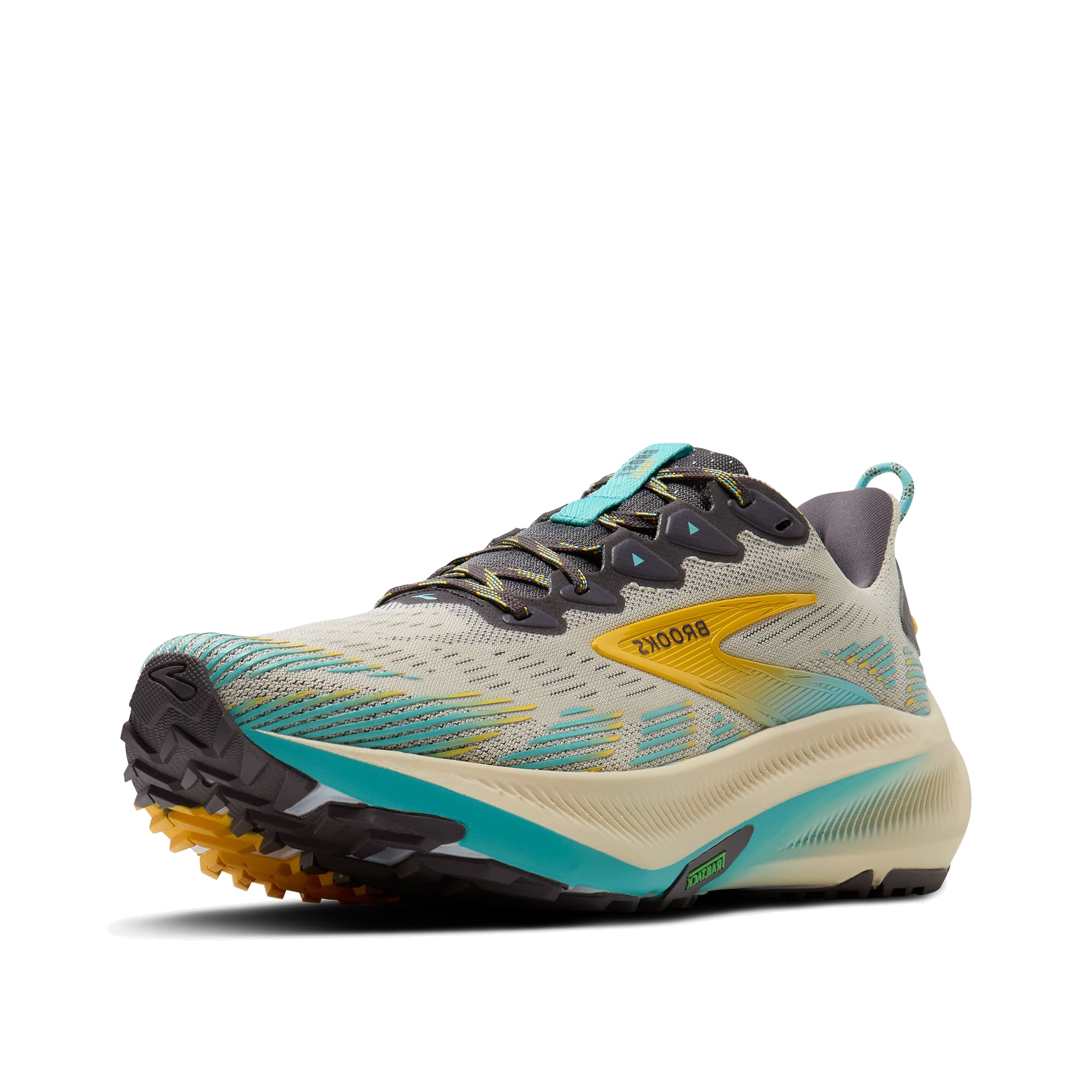 Brooks Ghost Trail Løpesko Herre Beige/Oransje/Blå